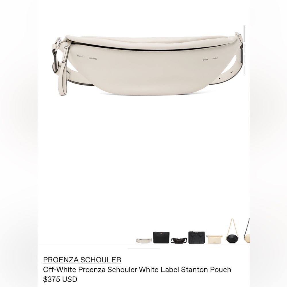 Proenza Schouler White Crossbody Bag